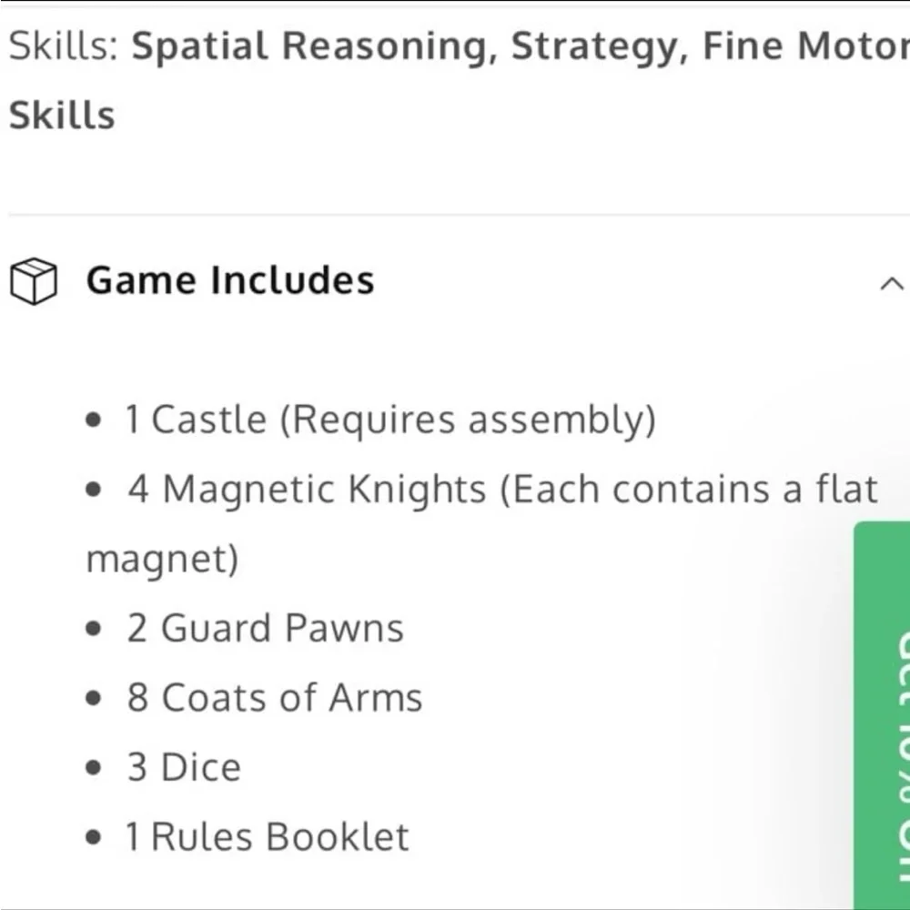 SimplyFun The Climbing Knights Educational Spatial Reasoning Strategy Castle